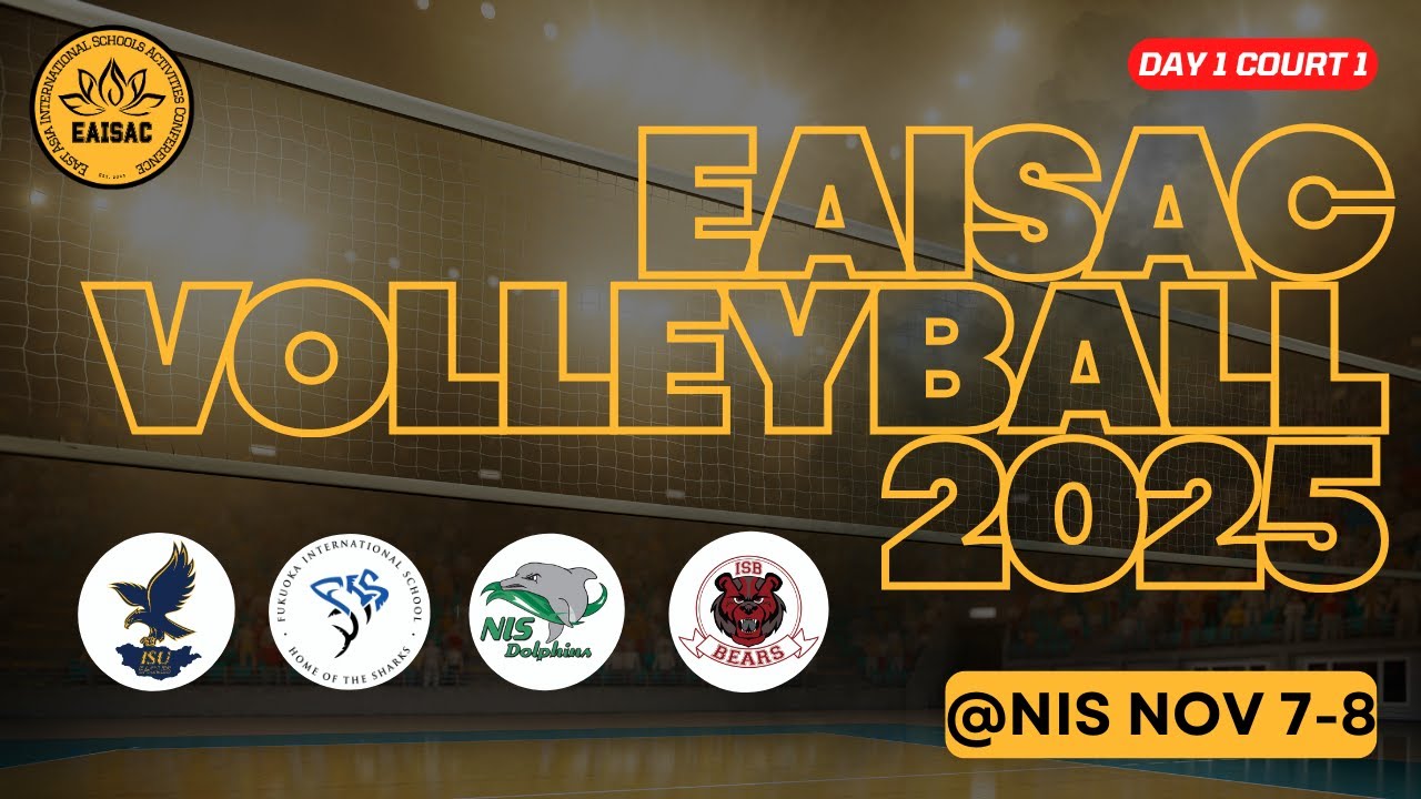 Replay - EAISAC HS VOLLEYBALL DAY 1 COURT 1