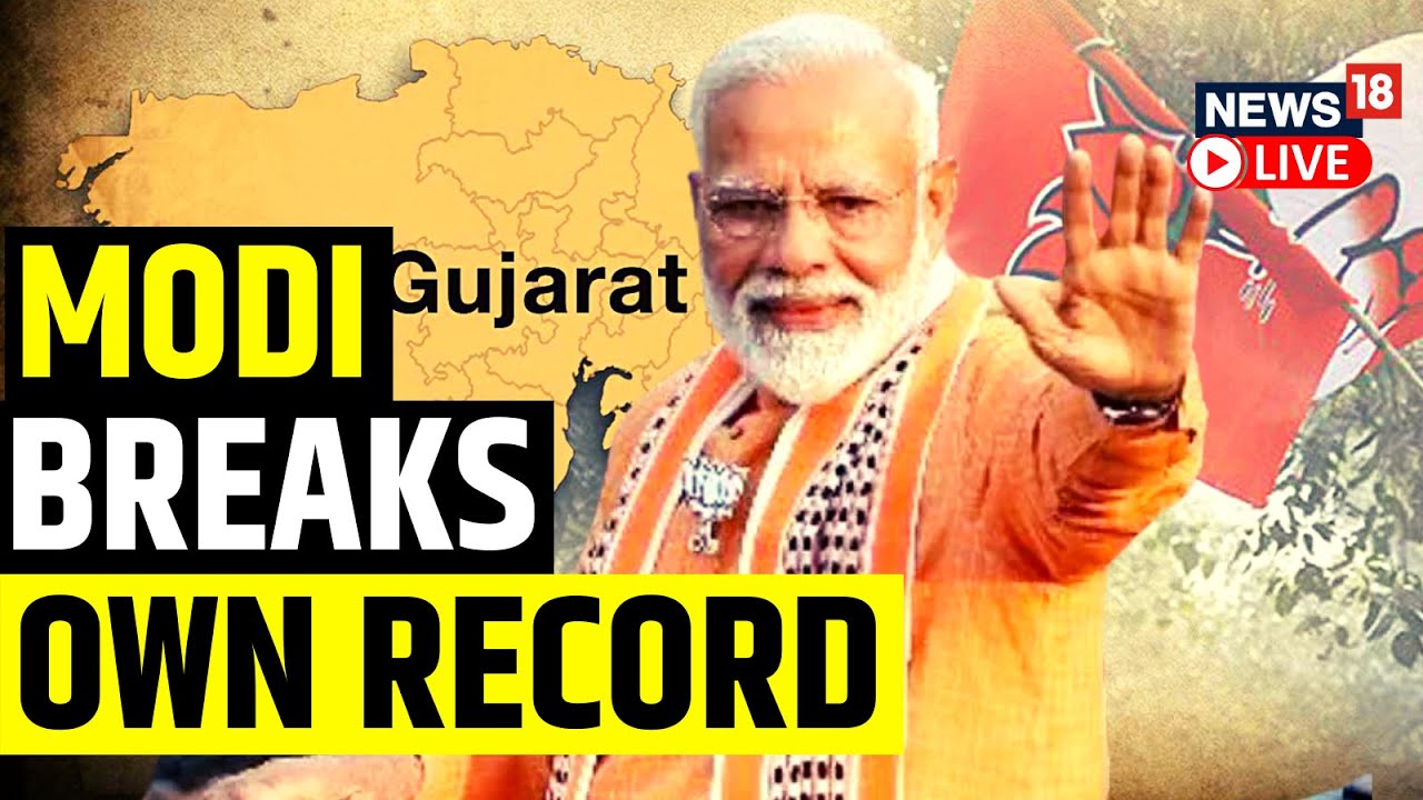 Gujarat Election Results 2022 LIVE | PM Modi Gujarat | Election Results LIVE 2022 | News18 Live