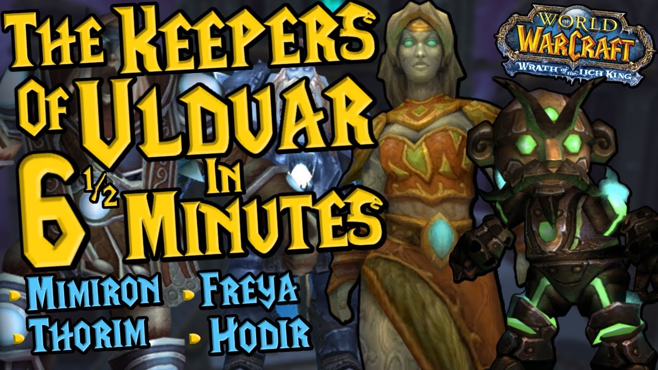 [Guide] The Keepers Of Ulduar 4 BOSSES Normal Mode - WOTLK Classic Phase 2
