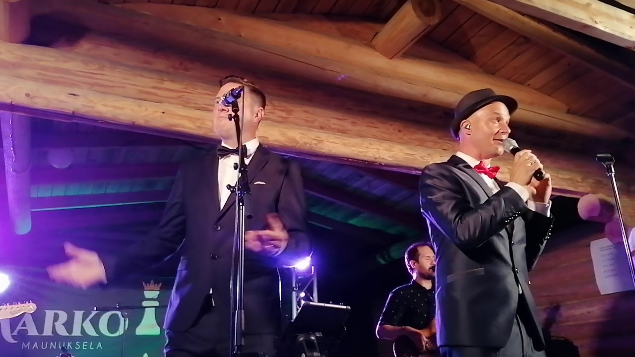Marko ja Jukka  Naistenmies Matti ja Heili Karjalasta
