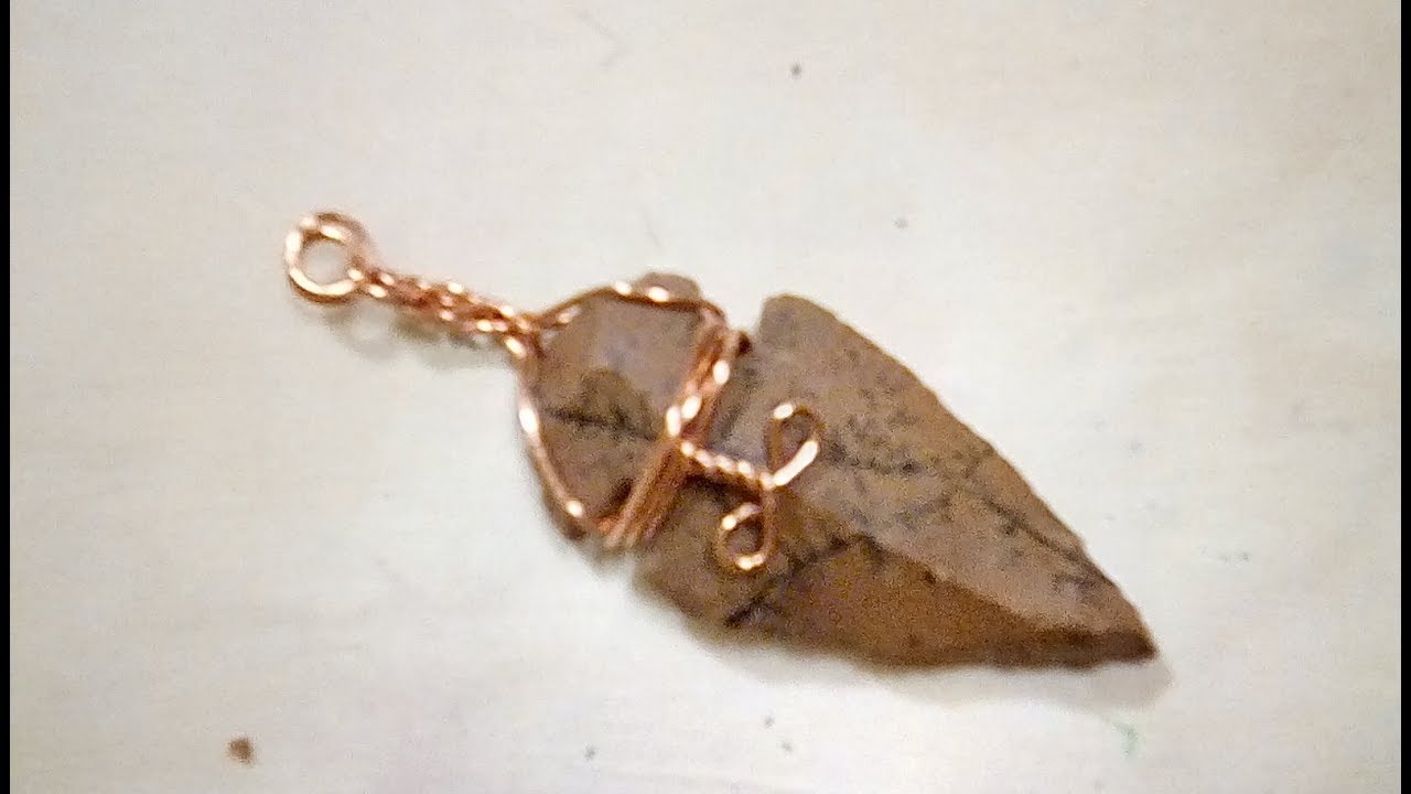 How to Wire Wrap a Arrow Head