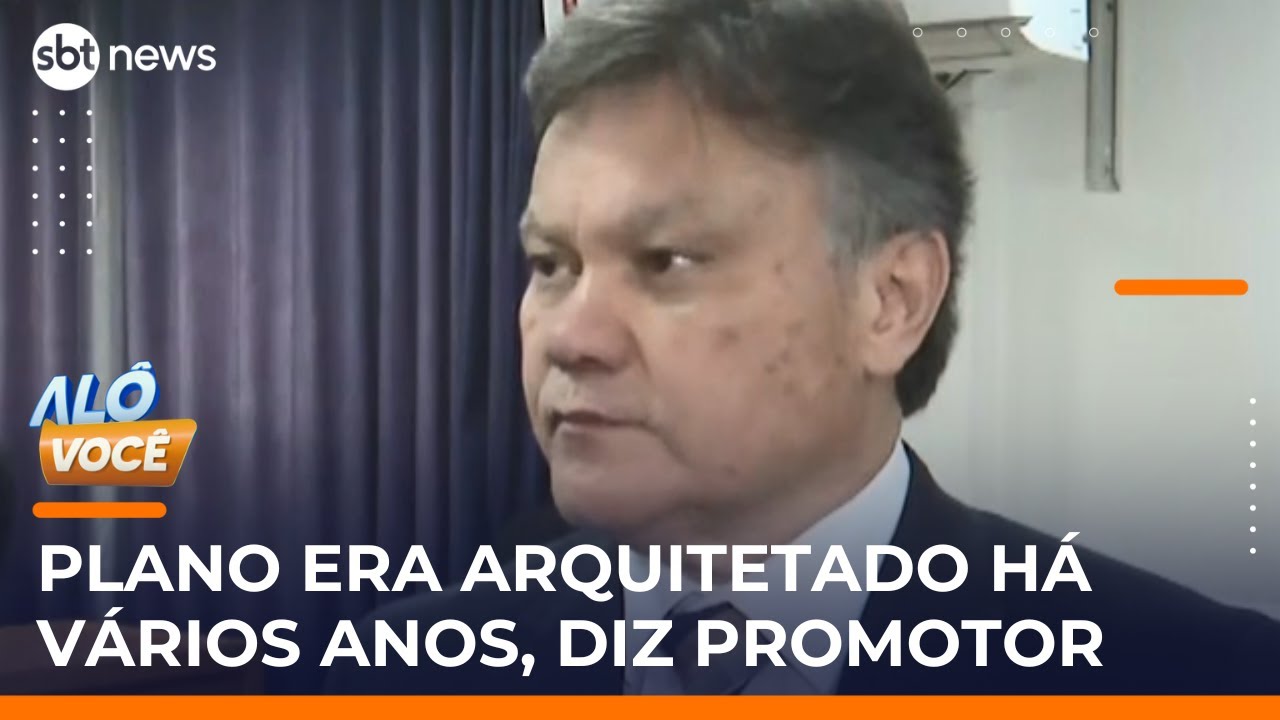 Promotor Lincoln Gakiya, alvo de facção, comenta plano de assassinato | #AloVoce