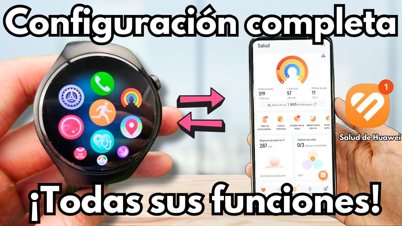Huawei Watch 5 👉 ¡Guía COMPLETA de Configuración y TODAS sus Funciones!