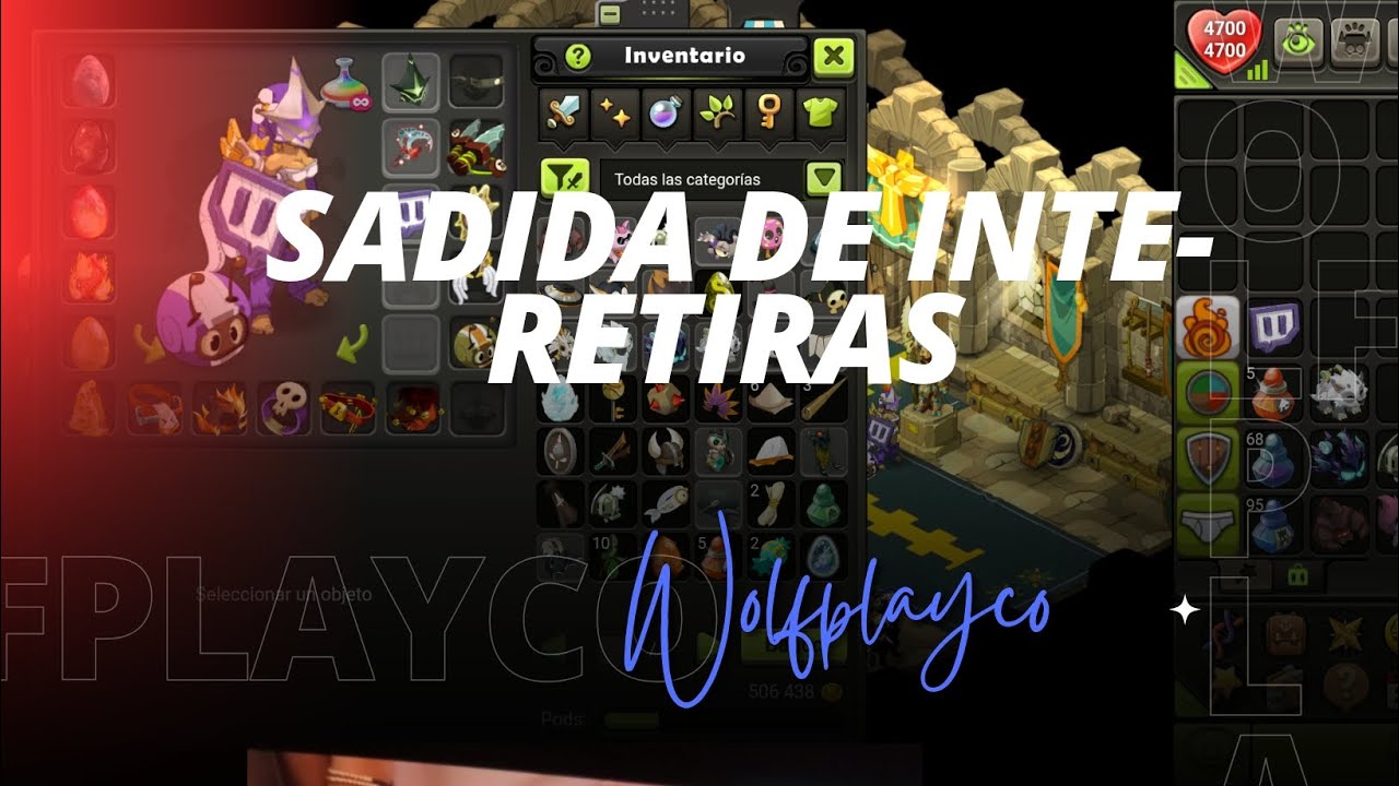 SADIDA DE INTELIGENCIA RETIRAS 2026 - DOFUS TOUCH 
