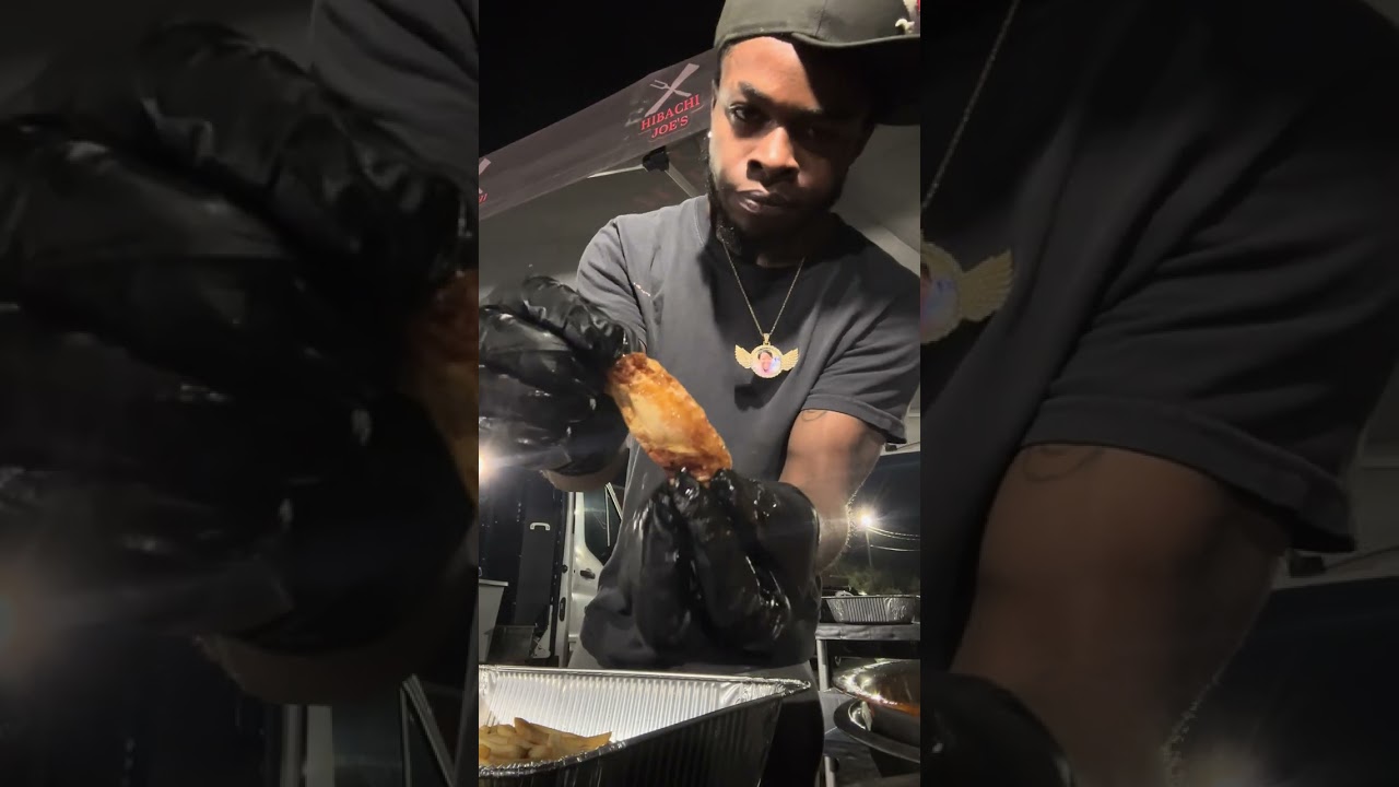 Macon art Center 🖤🔥 #GriffinGa  Hibachi Joes Suave one Da Deep Fryers 🍔🌭🍗 We Back 🔥🔥