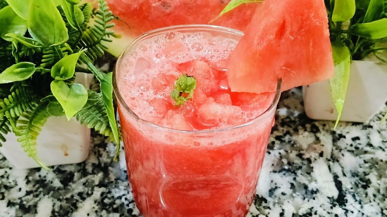 Watermelon juice 5 minutes | Refreshing juice | tarbuj ka juice Healthy Refreshing juice,fruit juice