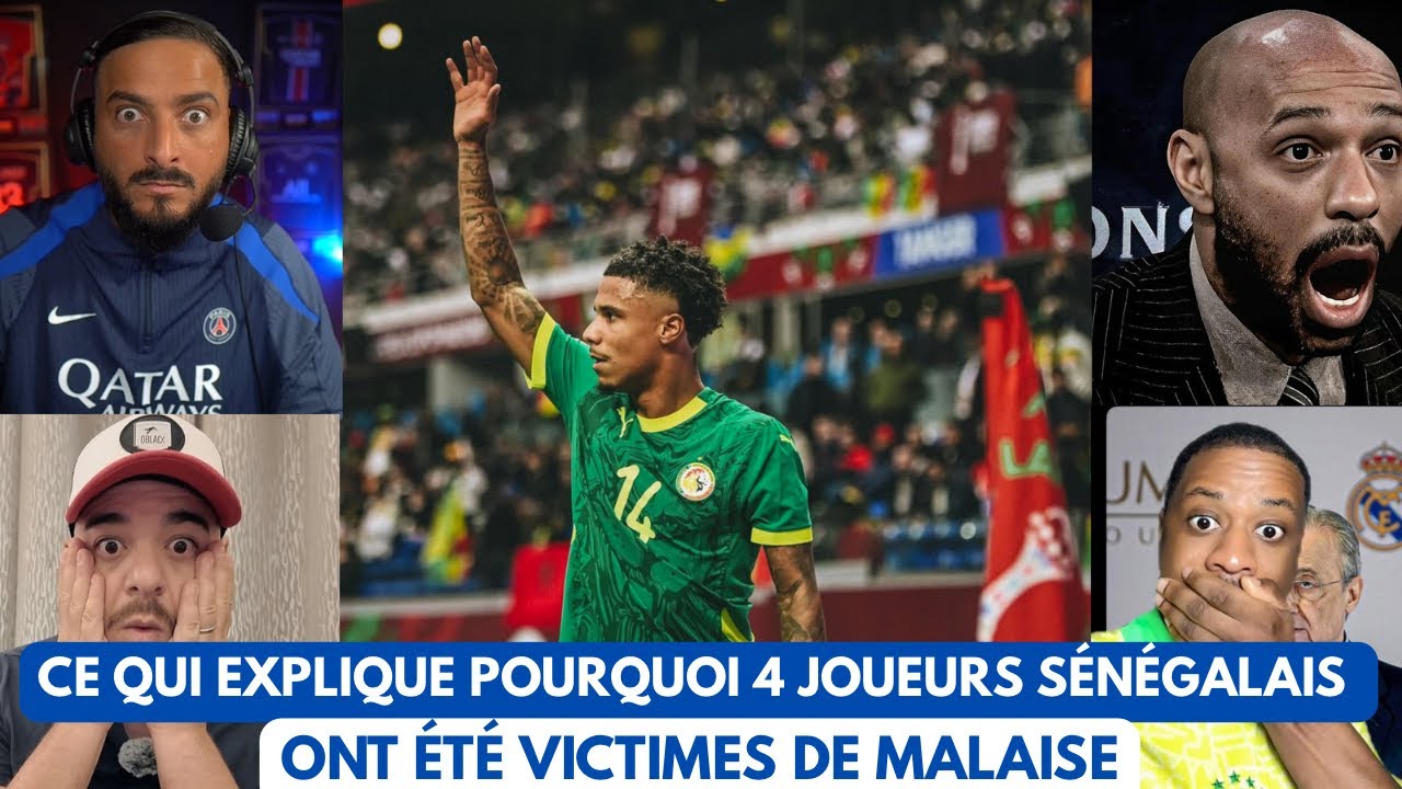 🚨 SCANDALE : LE JOUEUR SÉNÉGALAIS ,ISMAËL JAKOBS, RÉVÈLE QUE LE MAROC A EMPOISONNÉ LEUR NOURRITURE !