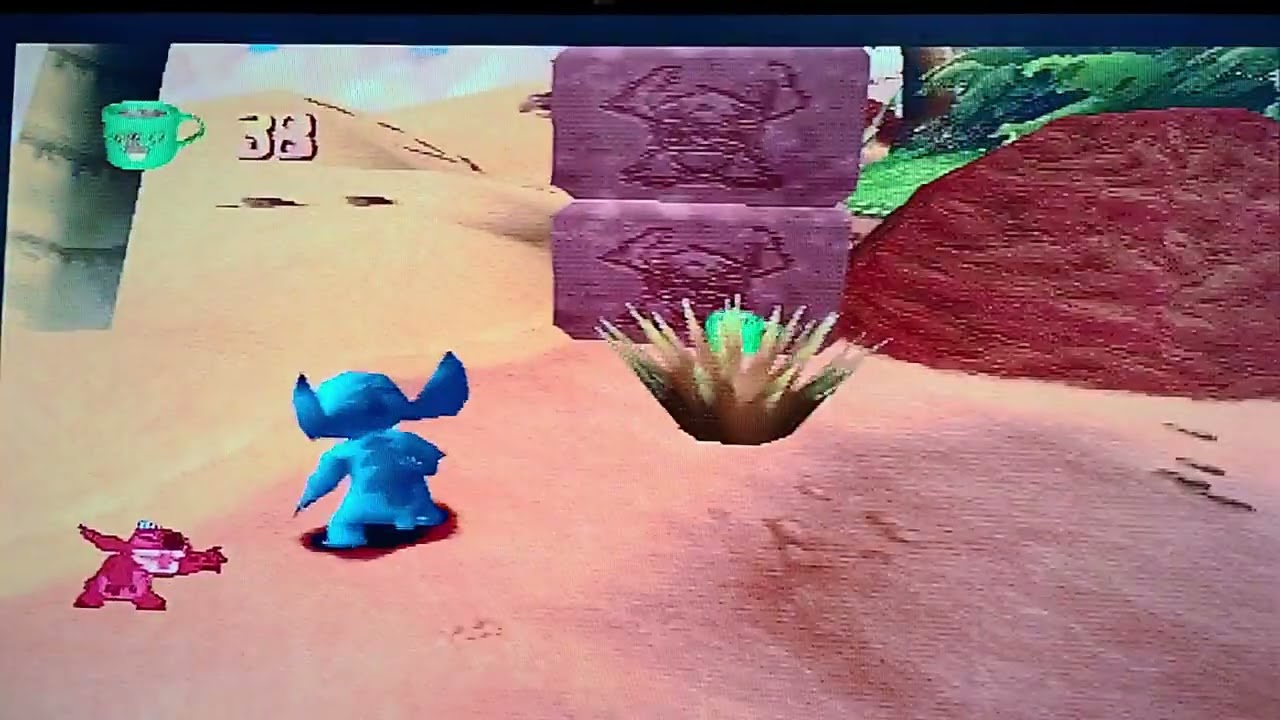 Lilo&stitch PS1(Malie beach)