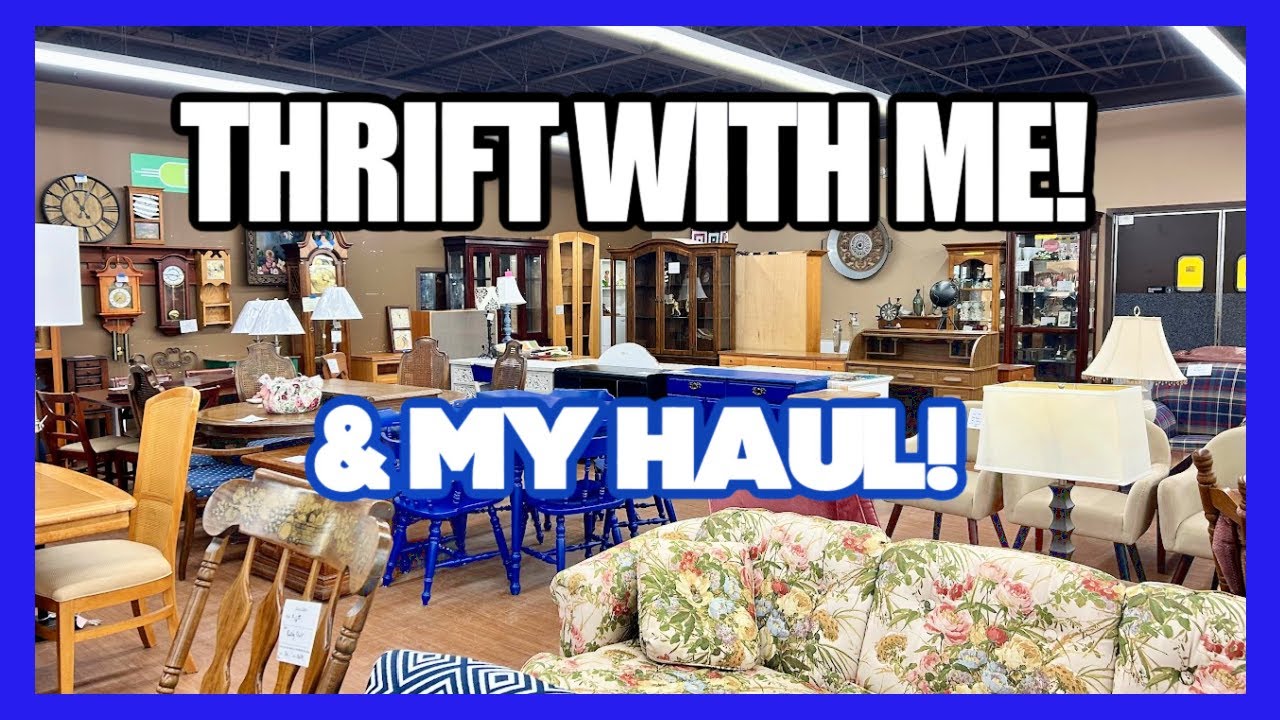 LET’S THRIFT TOGETHER & My Haul! Thrift With Me at MY FAVORITE THRIFT SHOP! Thrifting 2024 #44