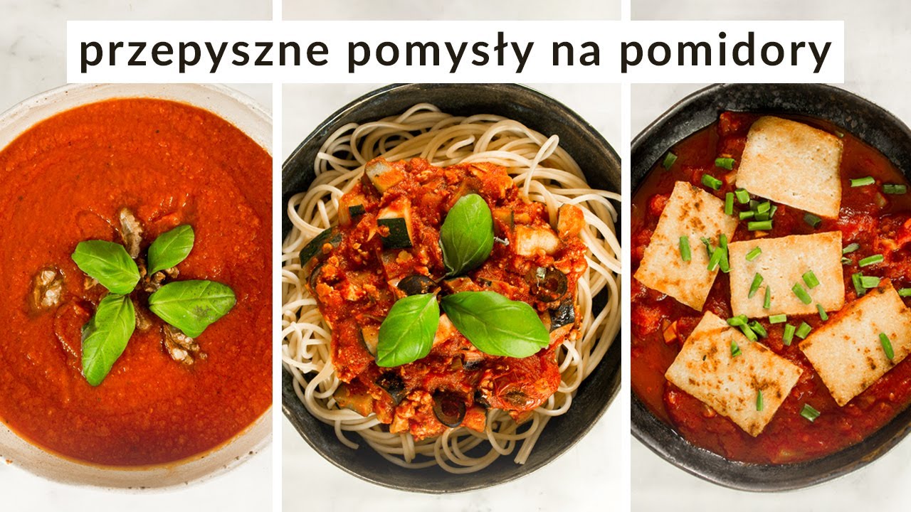 Proste i zdrowe przepisy z pomidorów w puszce