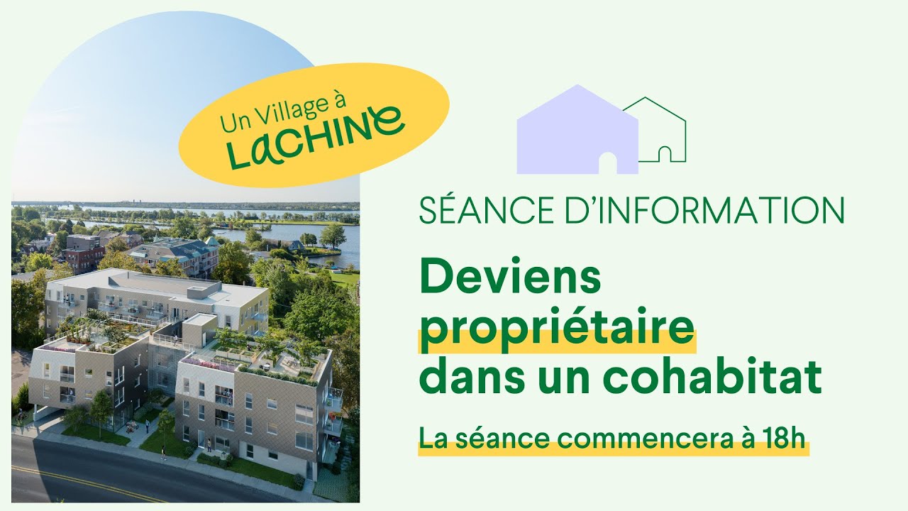 Séance d'information «Deviens propriétaire dans un cohabitat»  - Octobre 2024