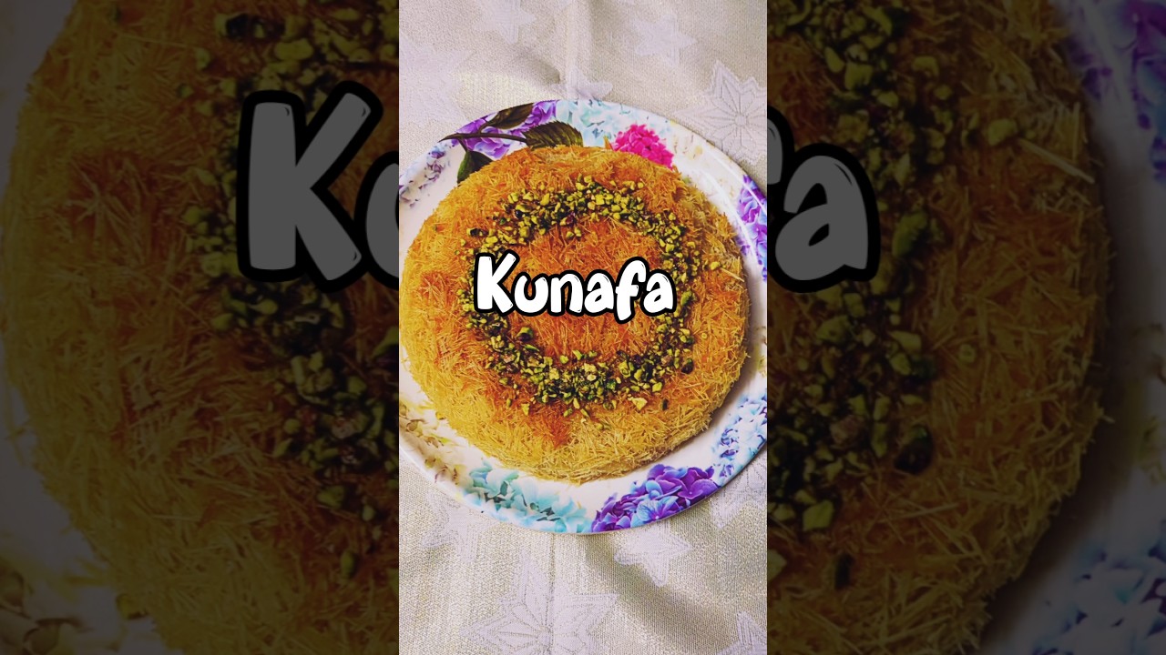 Kunafa Recipe Part-1| Viral dessert recipe| Home made Kunafa#kunafa#arabic#homemade