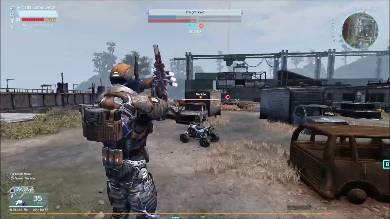 Defiance Gameplay 2/24/2018- Freight Yard- Capture And Hold PVP- pc  II