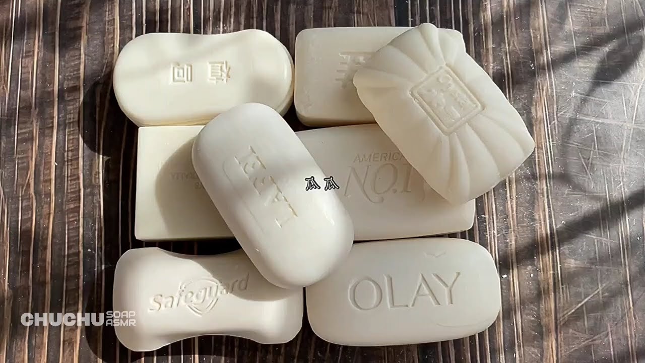 🤩Relaxing ASMR SOAP•Cutting Dry Soap•Bundle of 08 mix colourful ✨ soap & cutting asmr