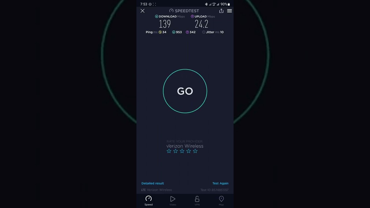 Verizon LTE at Bonefish Grill, Weston Florida (b66)