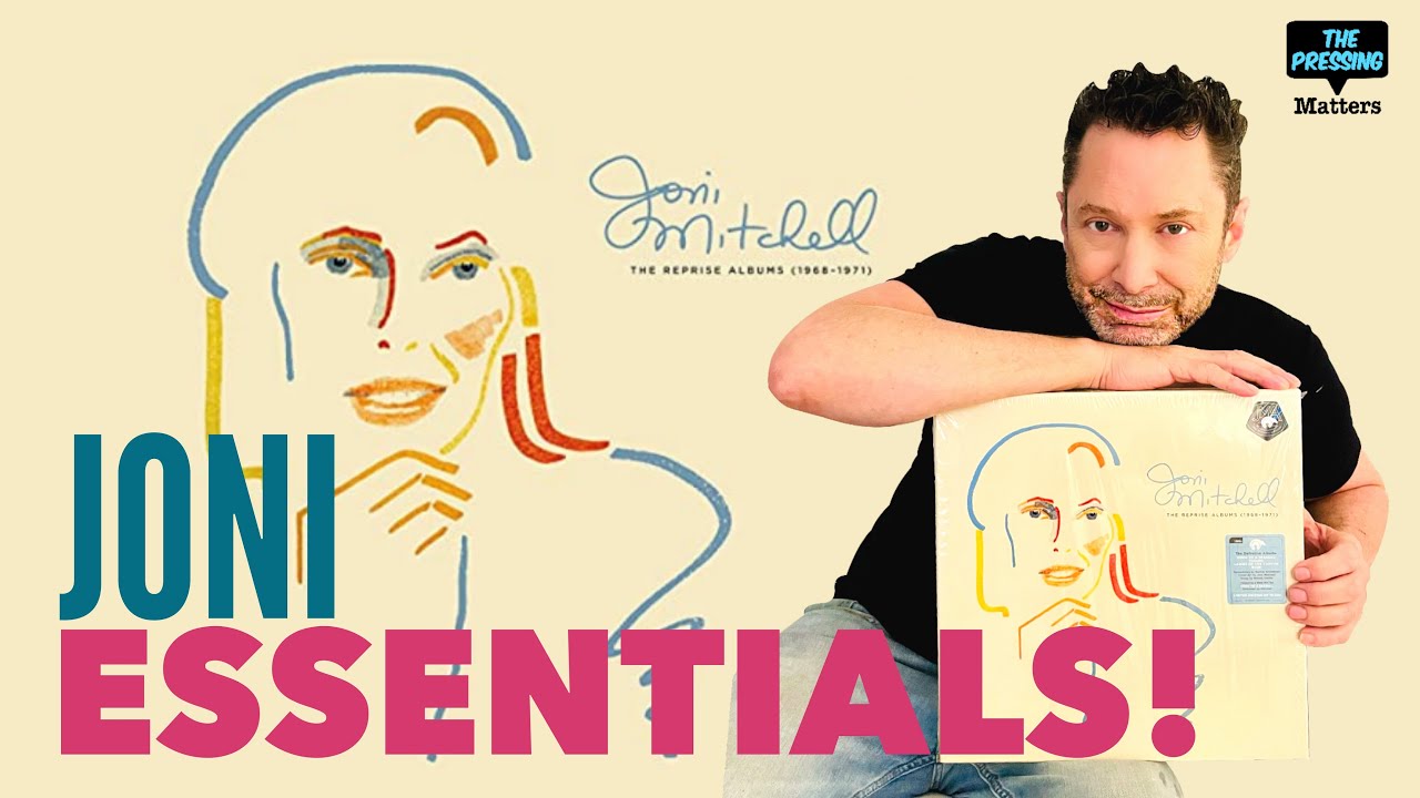 Joni Mitchell The Reprise Albums 1968-1971 Box Set