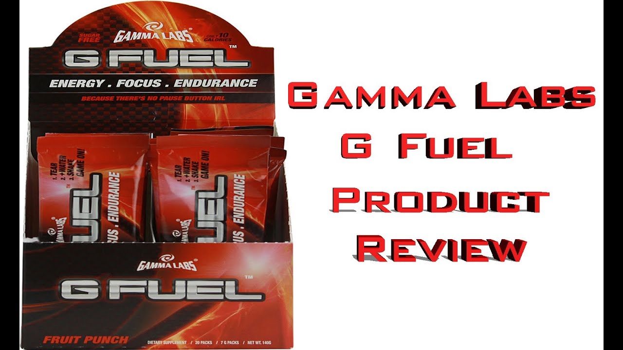 Gamma Labs G Fuel Product Review
