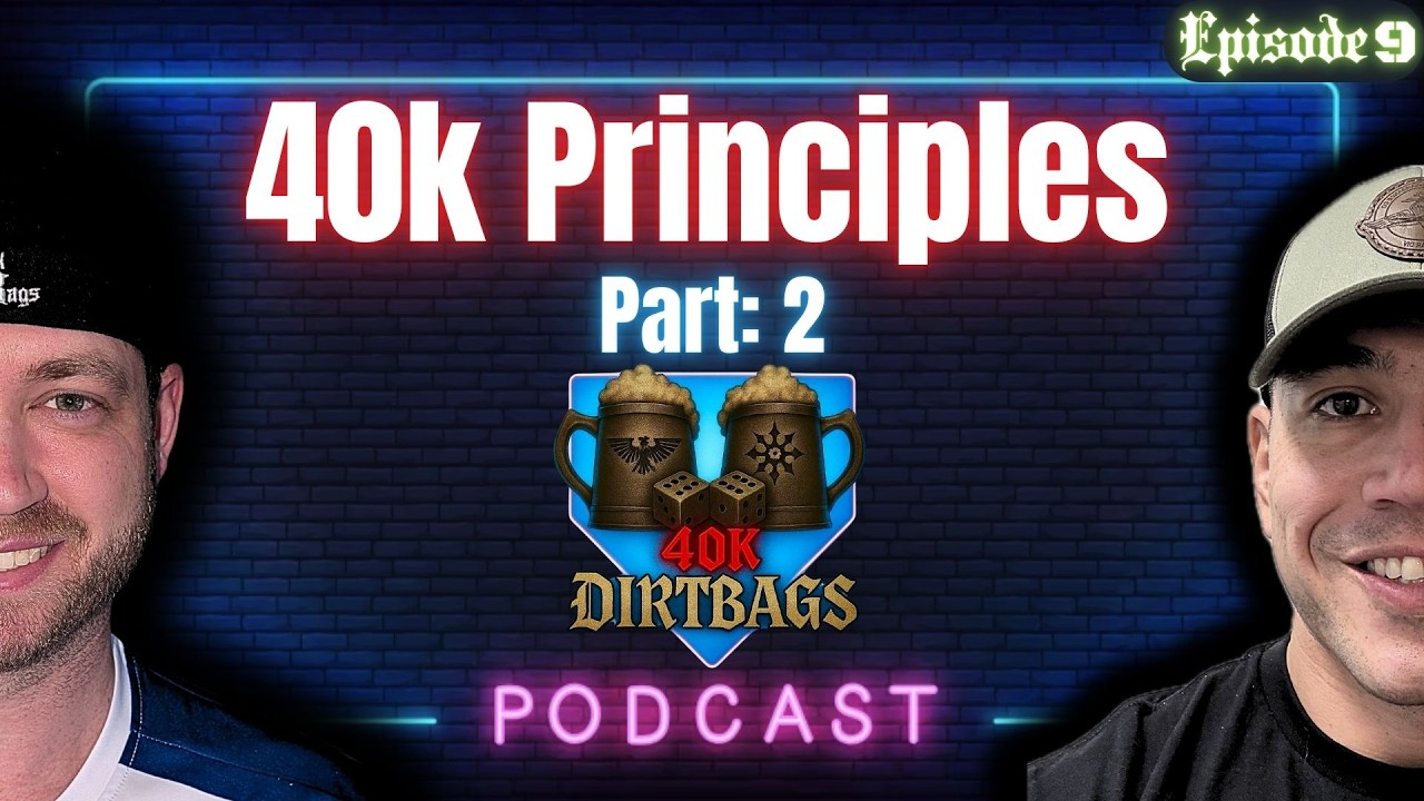 40k Principles: Decisiveness & Tempo Podcast part 2 episode 9 | Chapter Approved | Warhammer 40k