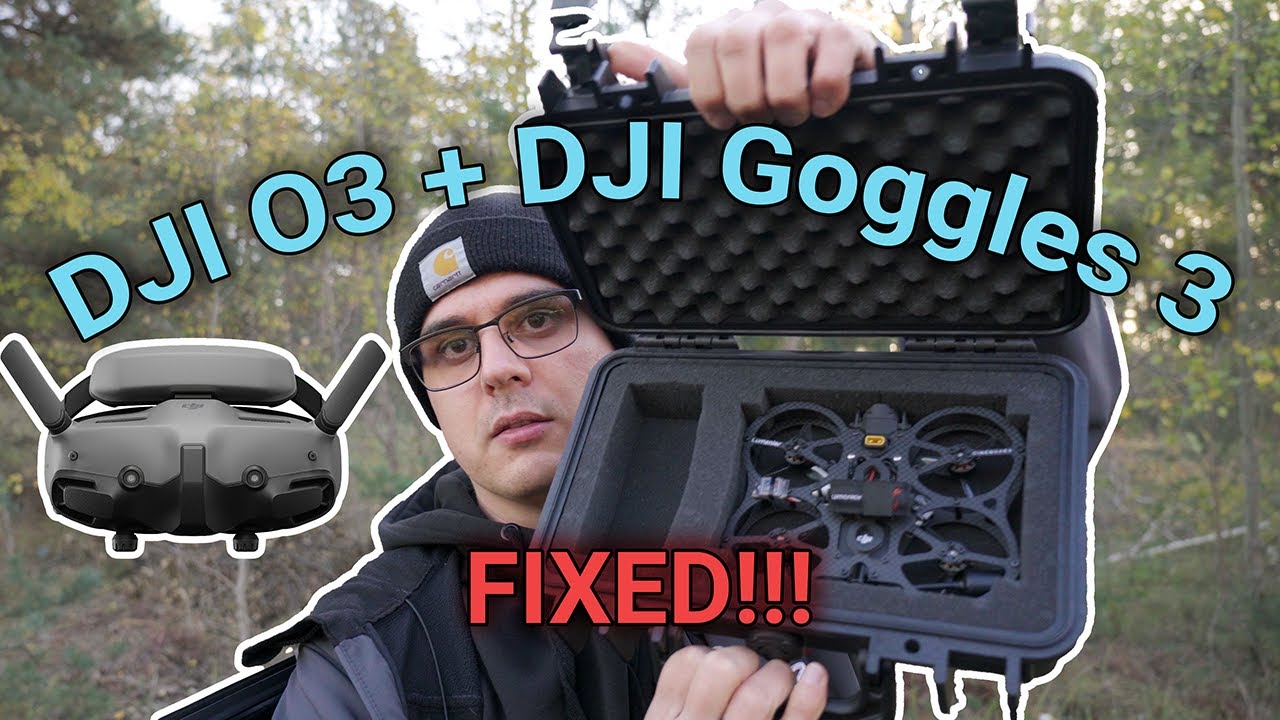 DJI Googles 3 po aktualizacji &mdash;  Czy wreszcie bezpiecznie? Jak poradził sobie Cinewhoop?
