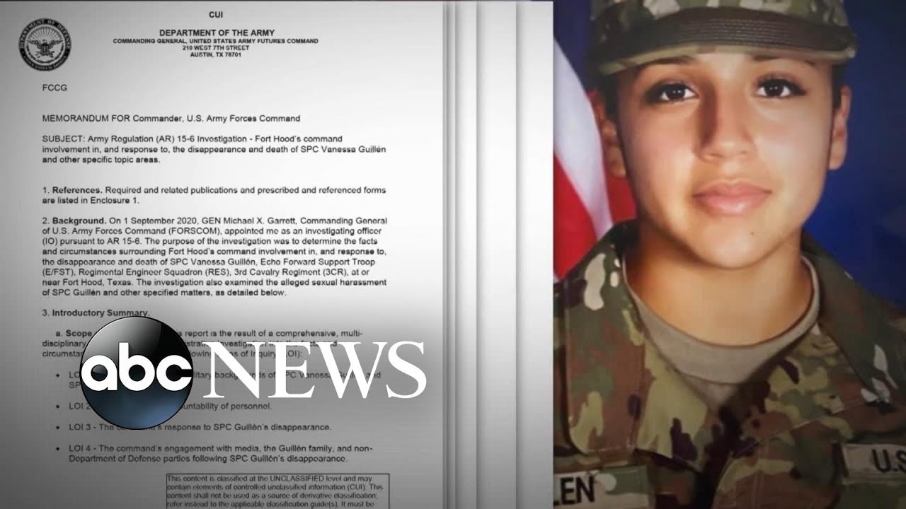 Army finds Vanessa Guillen was sexually harassed by superior | WNT