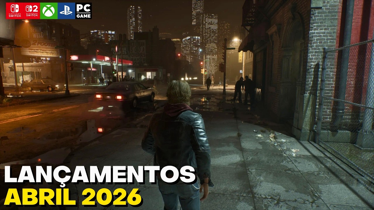 Top 19 LANÇAMENTOS de JOGOS ABRIL 2026 (PS4/PS5/XBOX SERIES X-S/XBOX ONE/SWITCH/SWITCH 2 /PC)