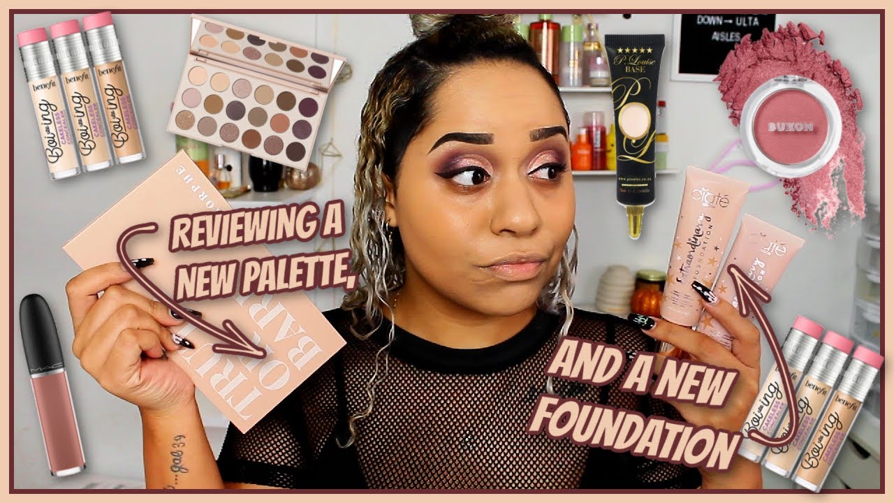 MORPHE TRUTH OR BARE PALETTE + NEW FOUNDATION 💕 | Mauve Cut Crease