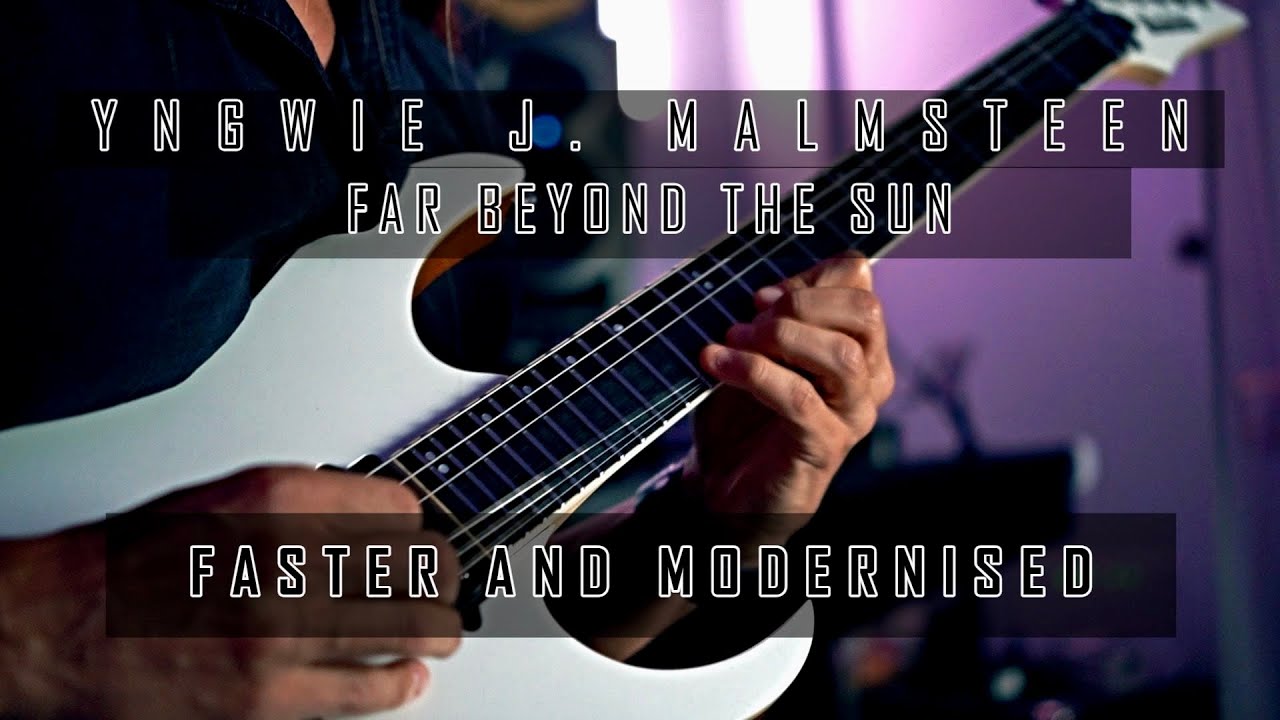 YNGWIE J  MALMSTEEN | FAR BEYOND THE SUN| GUS DRAX COVER