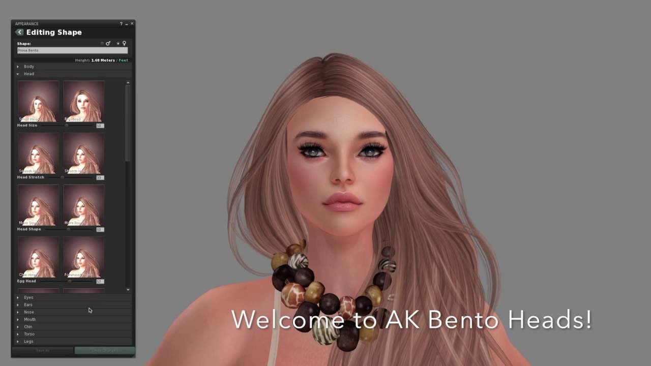 AKERUKA - Mesh Head Bento Preview!