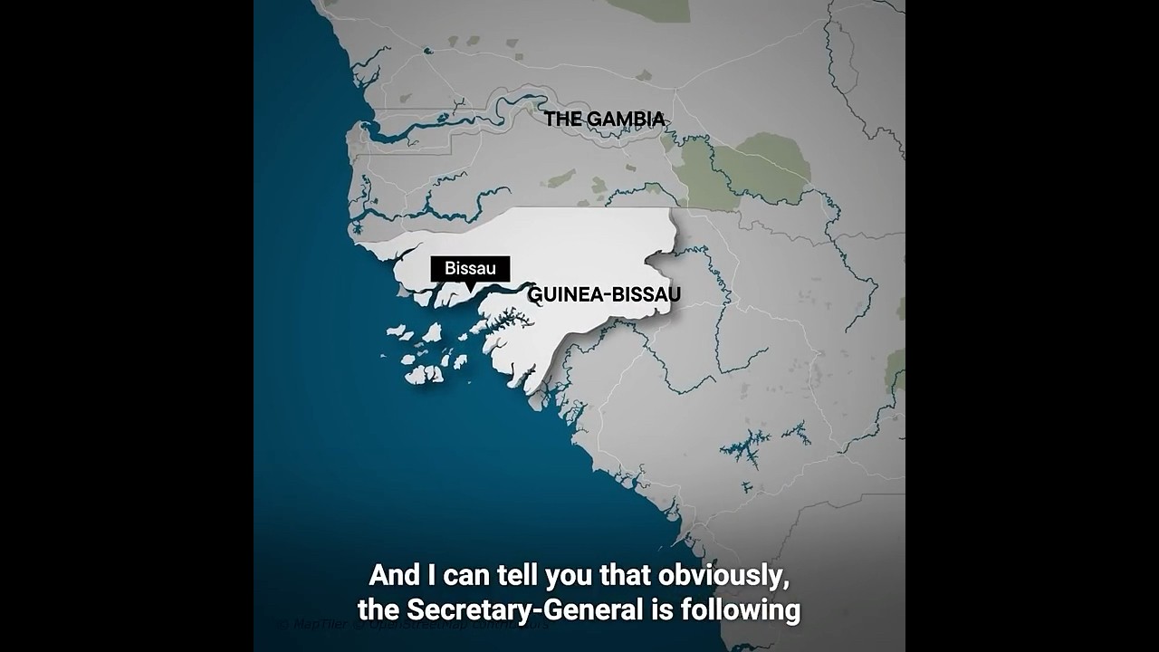 Guinea-Bissau: Secretary-General appeals for restraint