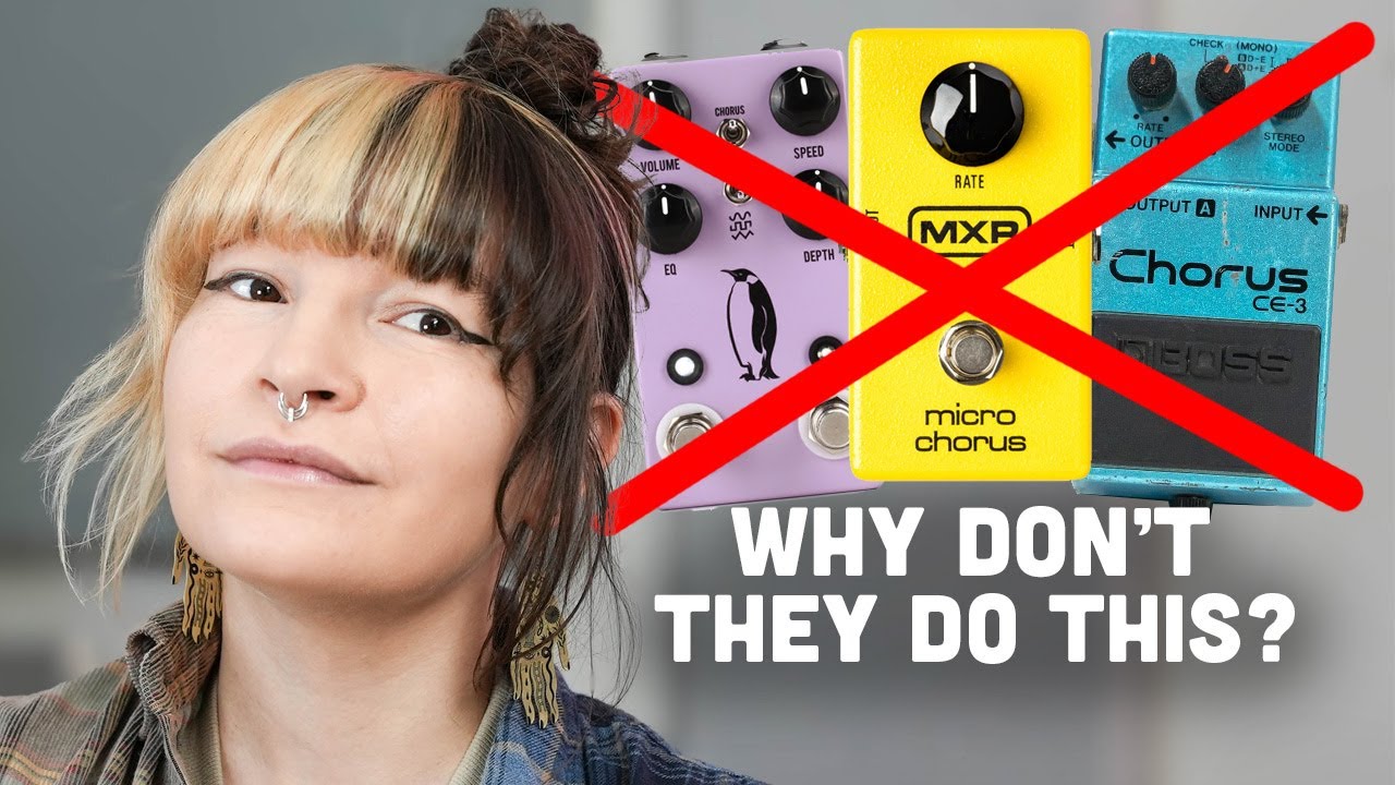 Why don't chorus pedals do this?