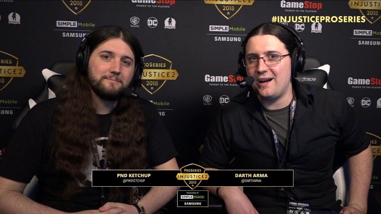 Injustice 2 Pro Series: Combo Breaker 2018 (Top 16) SonicFox, HoneyBee, Rewind, Semiij