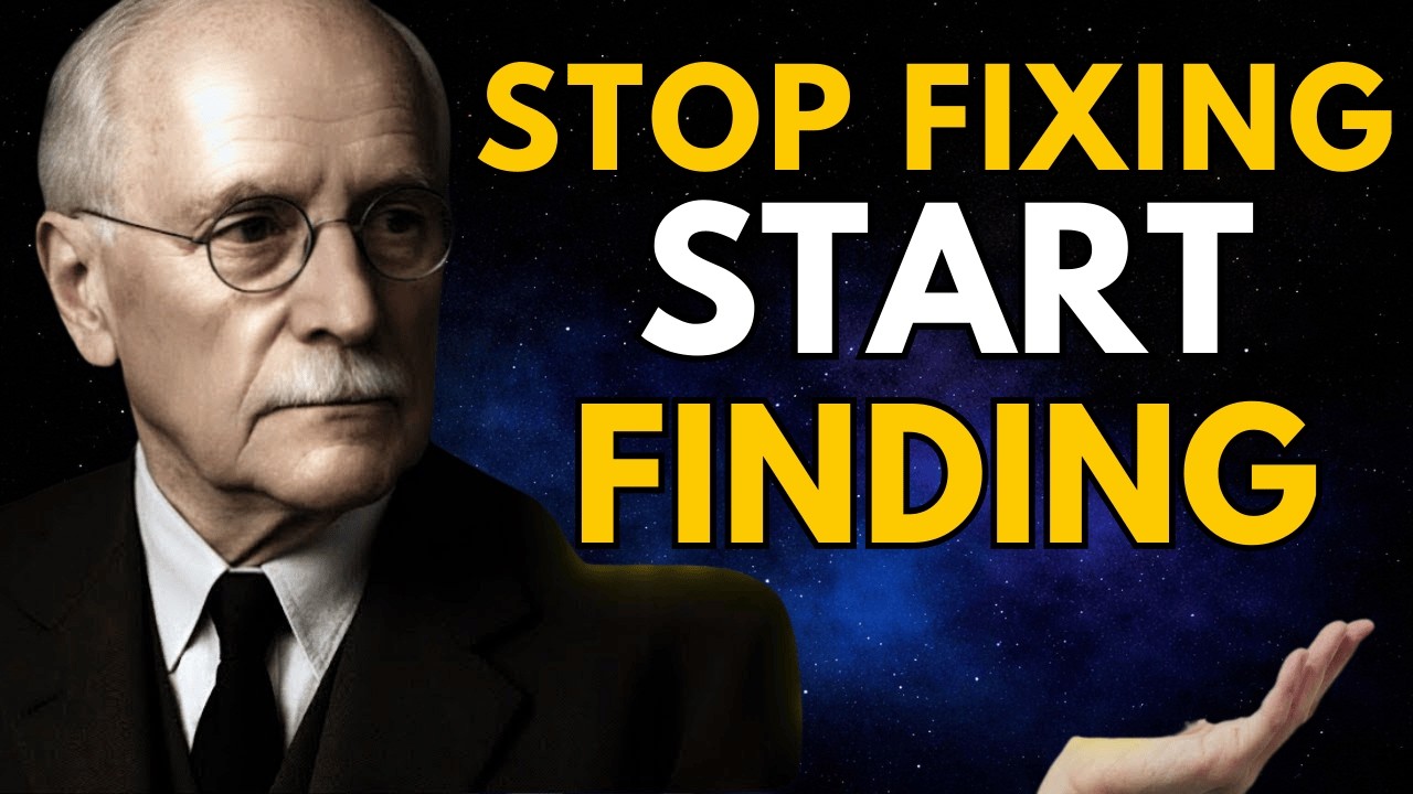 You Don't Need to Be Fixed. You Need to Be FOUND | Carl Jung