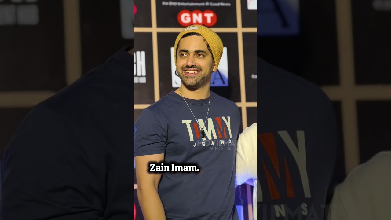 Zain Imam"Absolutely loved your performance as Teerth in Suman Indori.