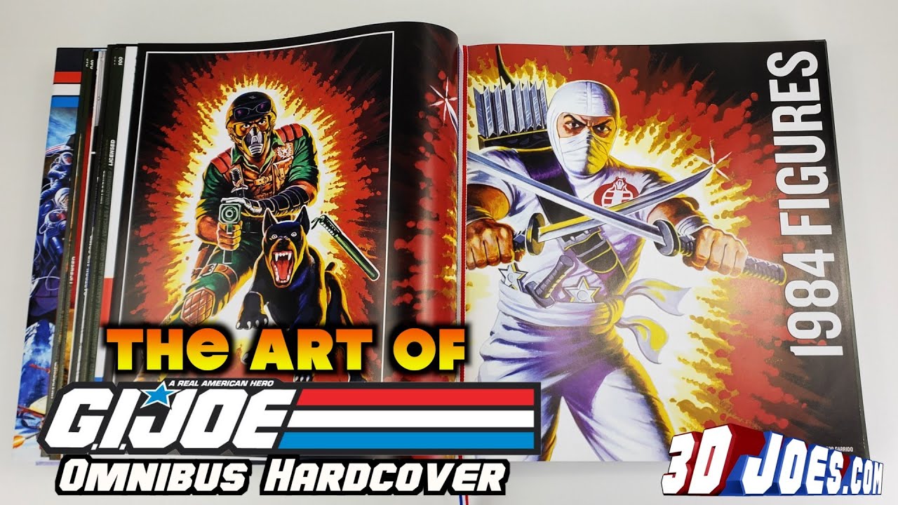 Book Review: The Art of G.I.JOE: A Real American Hero Omnibus Hardcover by 3DJoes PART 3 - 1984