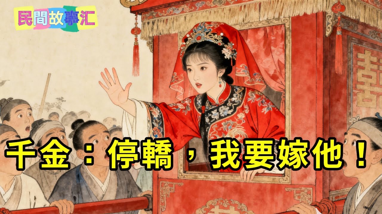 大喜之日千金叫停喜轎，說要嫁給路邊這個賣面的窮小夥！緣是十年前雪地裡的一個善念促成的結緣「民間故事匯」#民間故事 #聽書