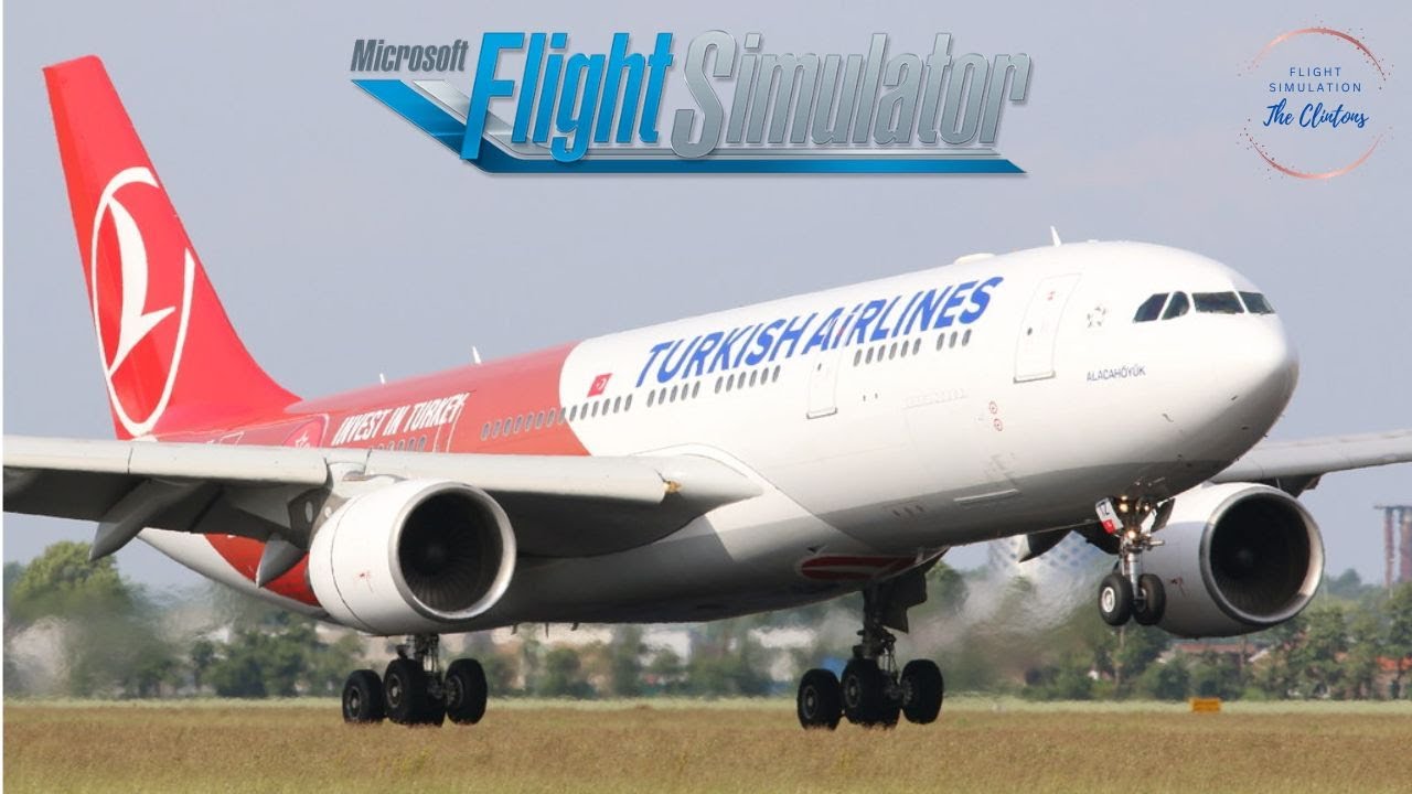 Turkish Airlines LVFR a330-900 | Cold and Dark Startup | Moscow to Istanbul Turkey | LIVE MSFS 2020