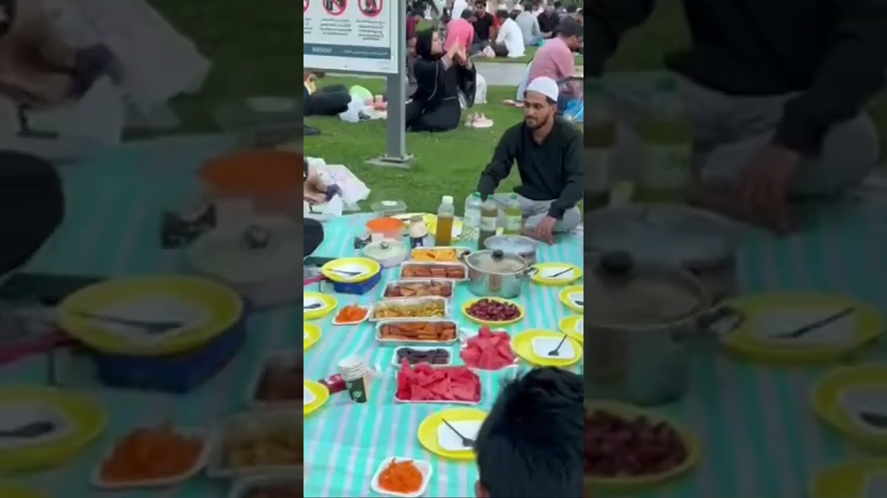 Outdoor Iftar Party 🍛🍲