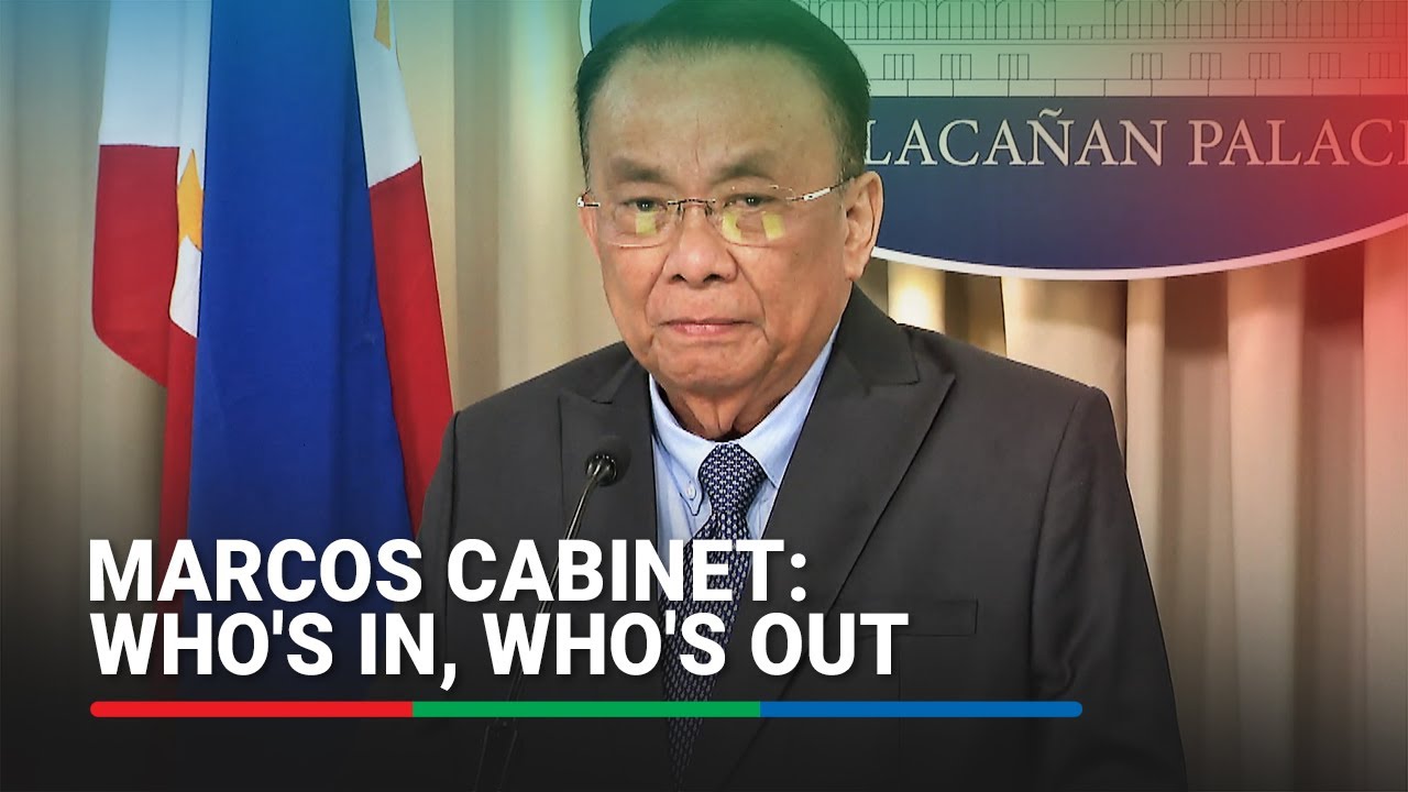 FULL: Palace announces Torre as next PNP chief, retention of Remullas, Teodoro in Marcos Cabinet