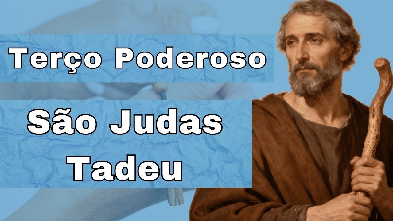 Terço milagroso de São Judas Tadeu