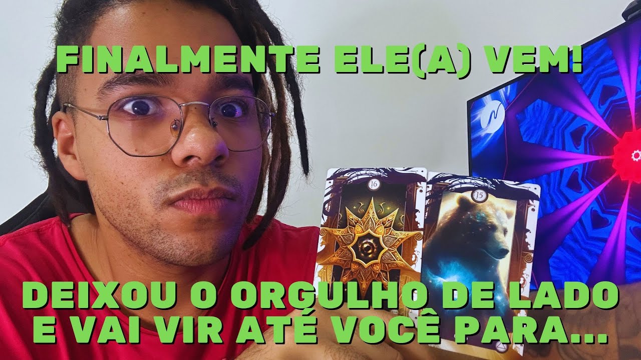 🌞ALGUÉM DEIXA O ORGULHO DE LADO E VAI TE PROCURAR EM BREVE! TAROT ELE HOJE!🌞