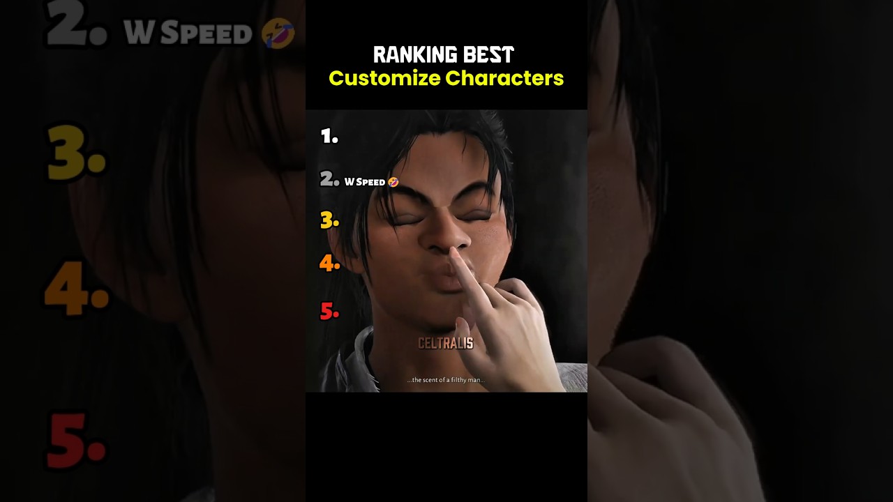 Best Customize Characters in WWM #wherewindsmeet #ranking #speed #gaming #gamecustomization