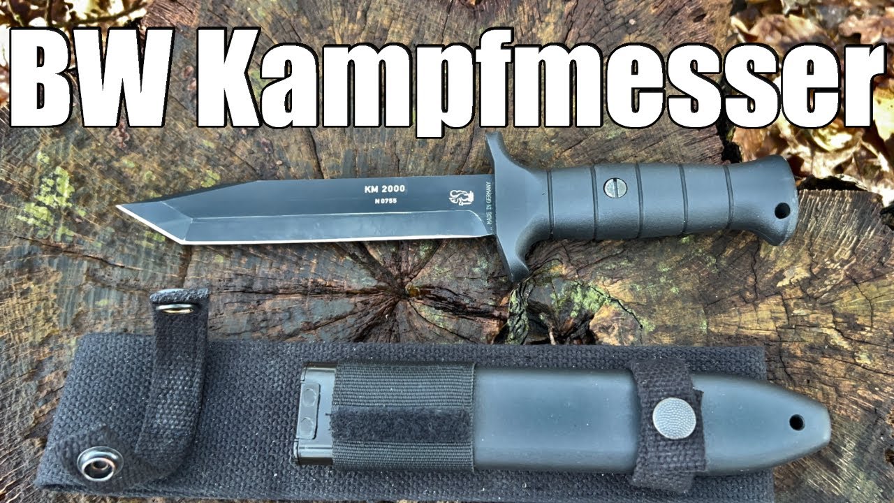 Eickhorn KM2000 glatt - das Bundeswehr Kampfmesser - Nichts für den Alltag