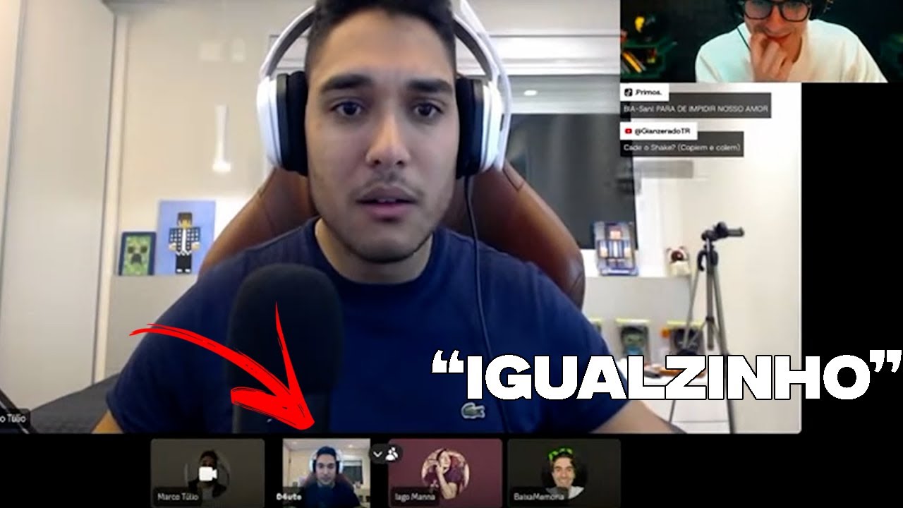 AUTHENTIC encontra seu CLONE na live do Baixa Memória