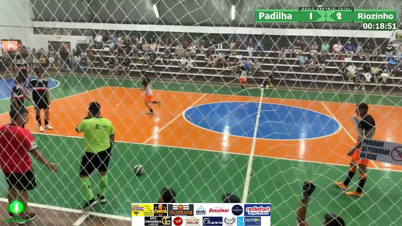 Aberto de Futsal de Igrejinha 🏆 3ª rodada - Padilha Futsal x Futsal Riozinho