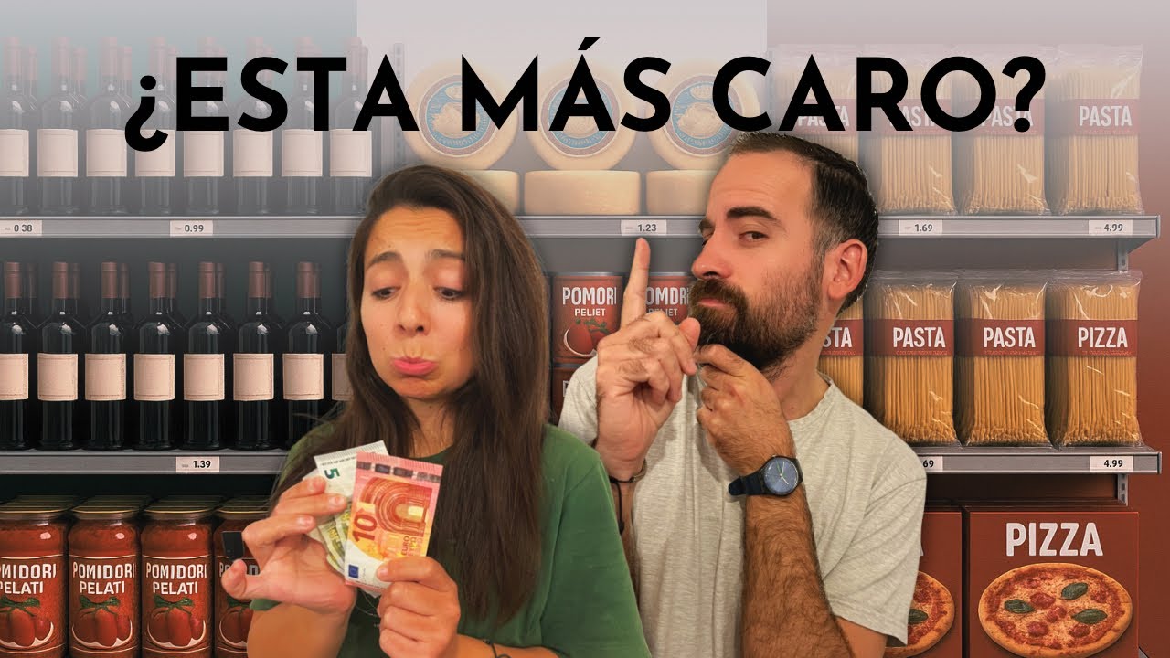 Esto se GASTA en un SUPERMERCADO en ITALIA 🇮🇹 | ¿Esta más CARO o más BARATO? 🤔