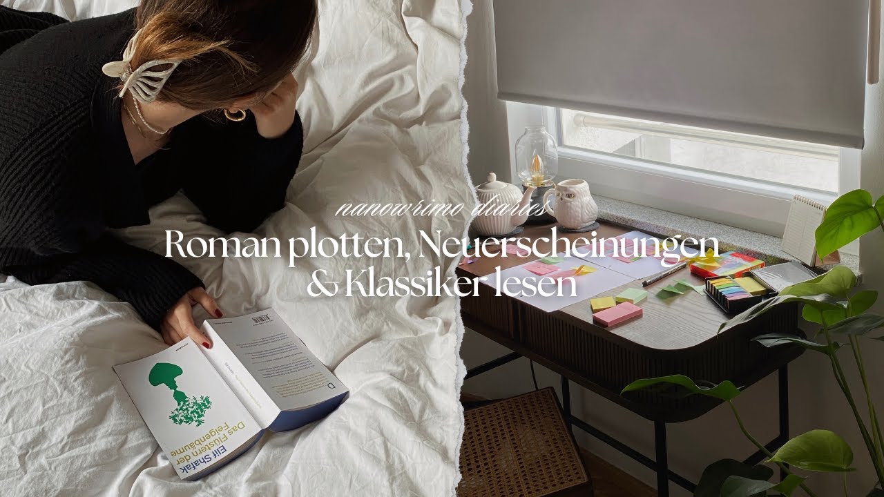 Roman plotten, Neuerscheinungen & Klassiker lesen | Reading & Writing Diaries