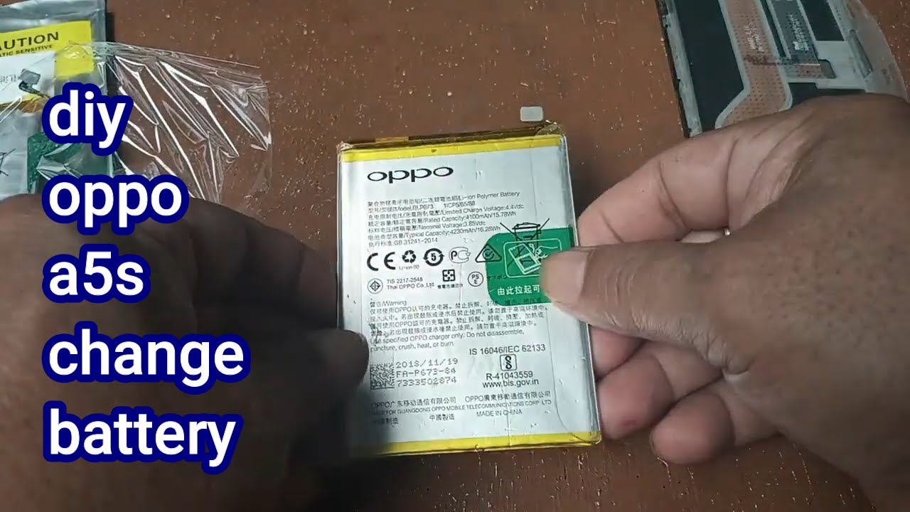 DIY, Oppo A5s Battery Replacement Guide