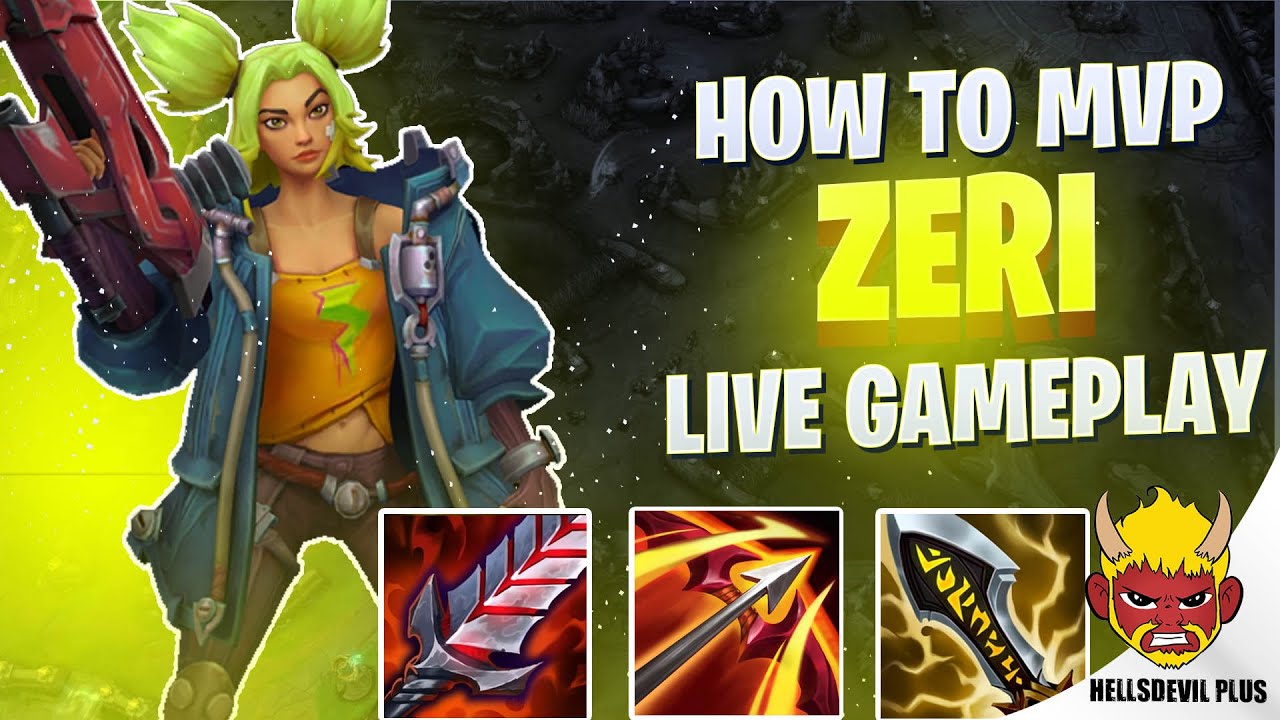 How To Get MVP As Zeri EVERY GAME! - Wild Rift HellsDevil Plus Gameplay