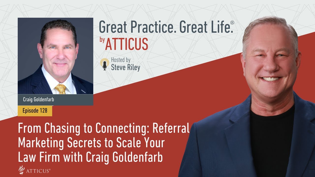 Ep128 CLIPS: From Chasing to Connecting: Referral Marketing Secrets to Scale Your Law Firm #referral