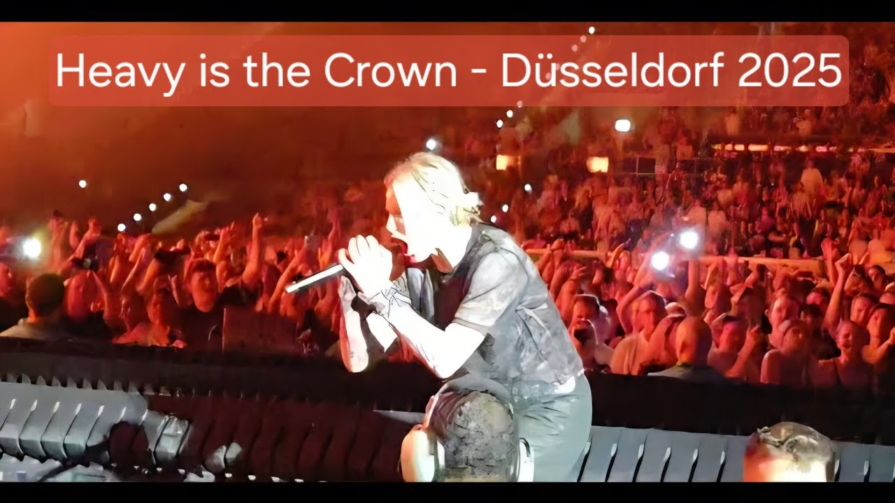 Heavy is the Crown - Live Full Song - with 17 seconds  Scream - Düsseldorf 2025 #emily #linkinpark